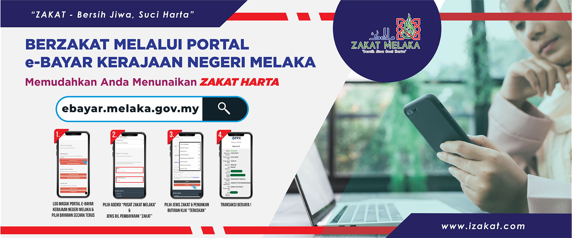 bayar zakat Negeri Melaka