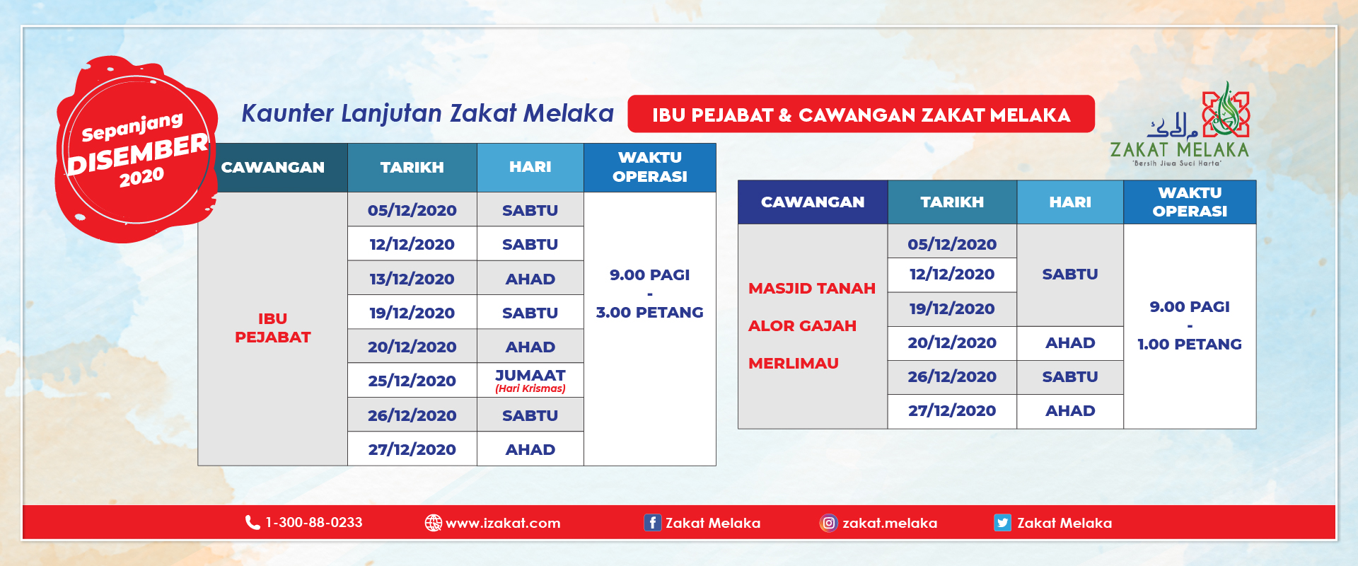 Zakat Melaka - Bersih Jiwa Suci Harta